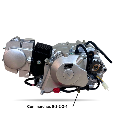 MOTOR 125CC 4T DE 4-MARCHAS POR AIRE ZIZ.RACING