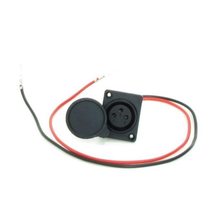 CONECTOR DE CARGA PATINETE R2  HEMBRA  CLAVIJA M