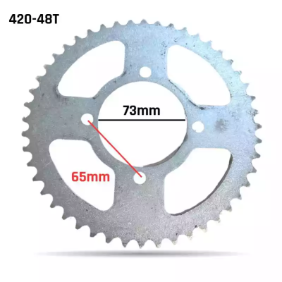 PLATO CADENA 420-48T Ø73MM 