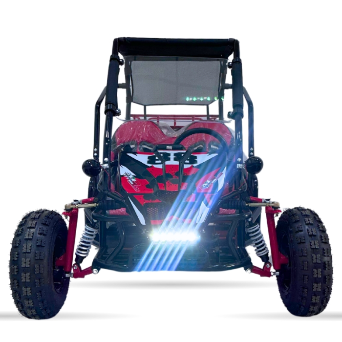 BUGGY ELECTRICO 1500W 60V BIPLAZA R8 M30. RACING