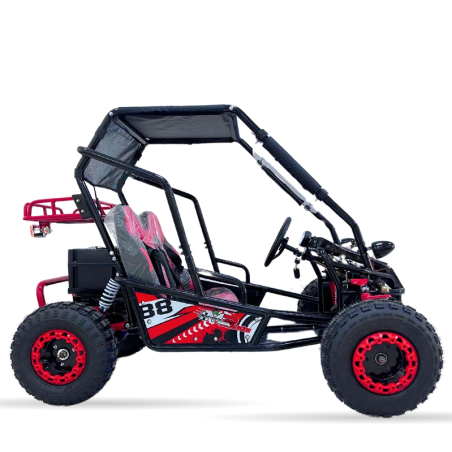 BUGGY ELECTRICO 1500W 60V BIPLAZA R8 M30. RACING