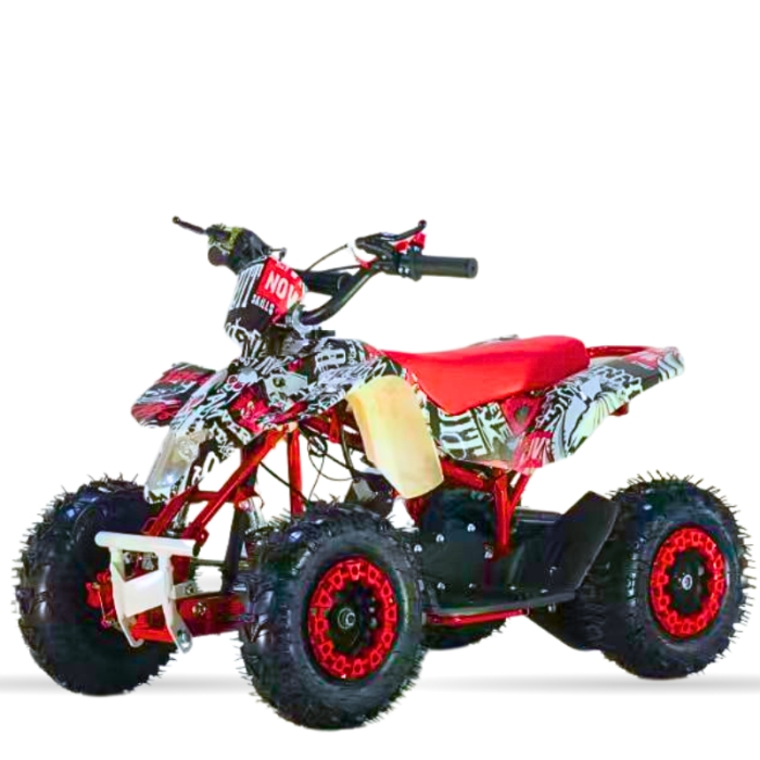 MINI QUAD GASOLINA 49CC 2T ESTAMPADO R6" KXD ATV-1