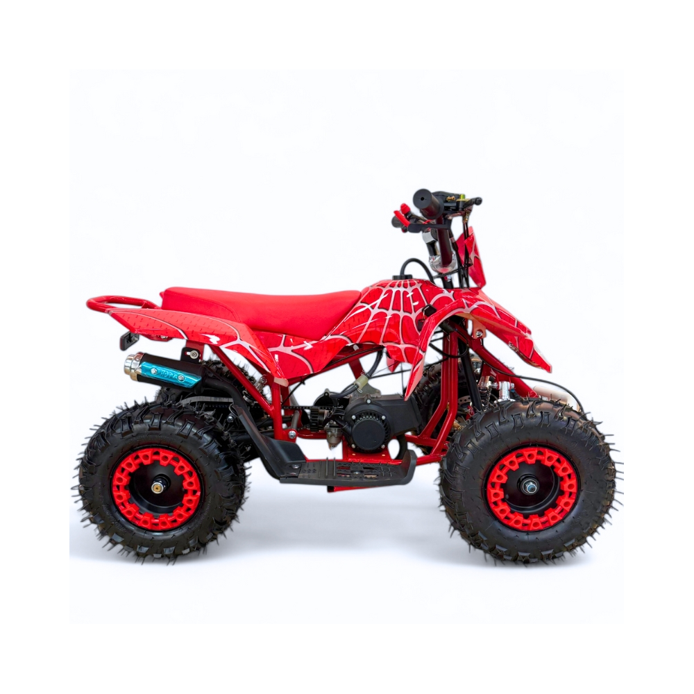 MINI QUAD GASOLINA 49CC 2T ESTAMPADO R6" KXD ATV-1