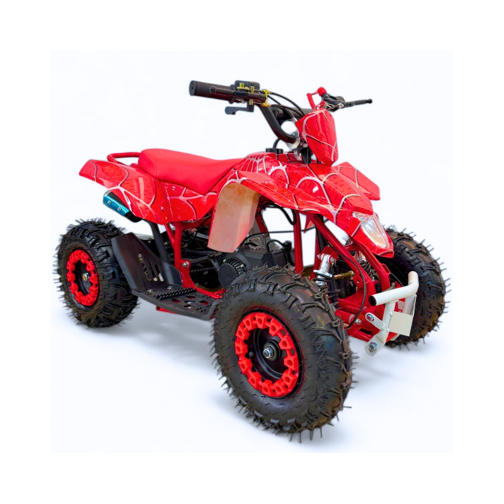 MINI QUAD GASOLINA 49CC 2T ESTAMPADO R6" KXD ATV-1