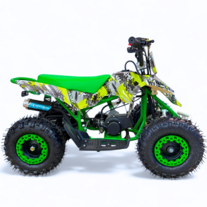 MINI QUAD GASOLINA 49CC 2T ESTAMPADO R6" KXD ATV-1