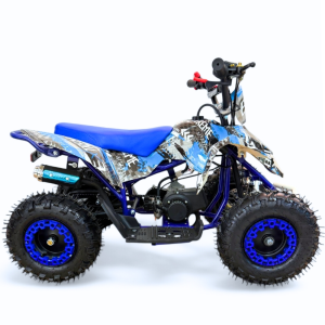 MINI QUAD GASOLINA 49CC 2T ESTAMPADO R6" KXD ATV-1