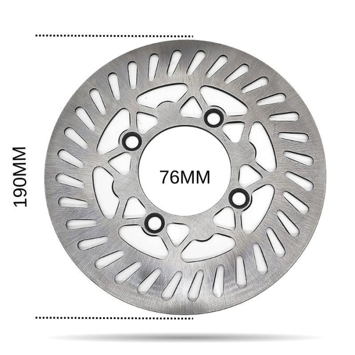 DISCO FRENO RUEDA SDG PIT BIKE 190-76MM