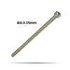 EJE Ø10X170MM RUEDA BASCULANTES Y RUEDAS