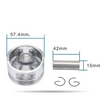 PISTON 57.4X38MM (BULON15MM) MOTOR 150CC