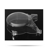 TAPA ENCENDIDO TRANSPARENTE PIT BIKE